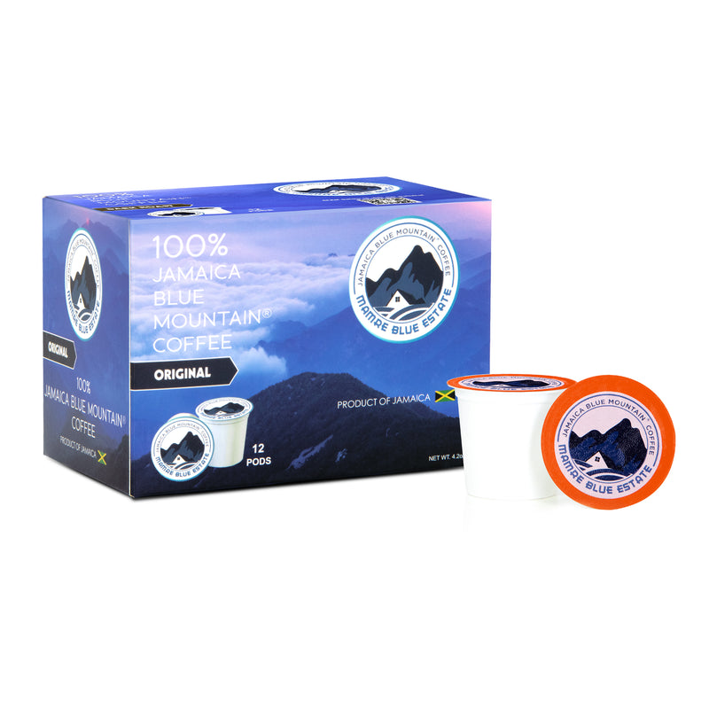 Jamaica Blue Mountain Coffee Pods — Original · 12 K-Cups