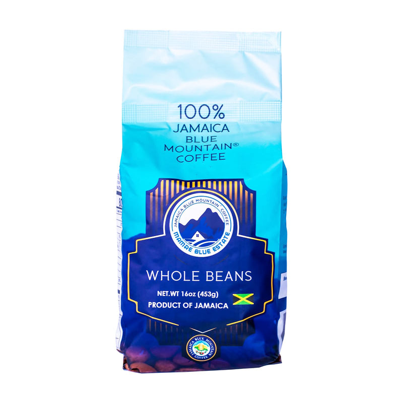 Jamaica Blue Mountain Whole Beans — 16 oz