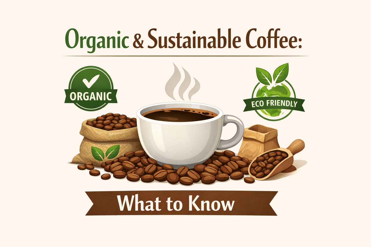 Organic & Sustainable Coffee: What to Know