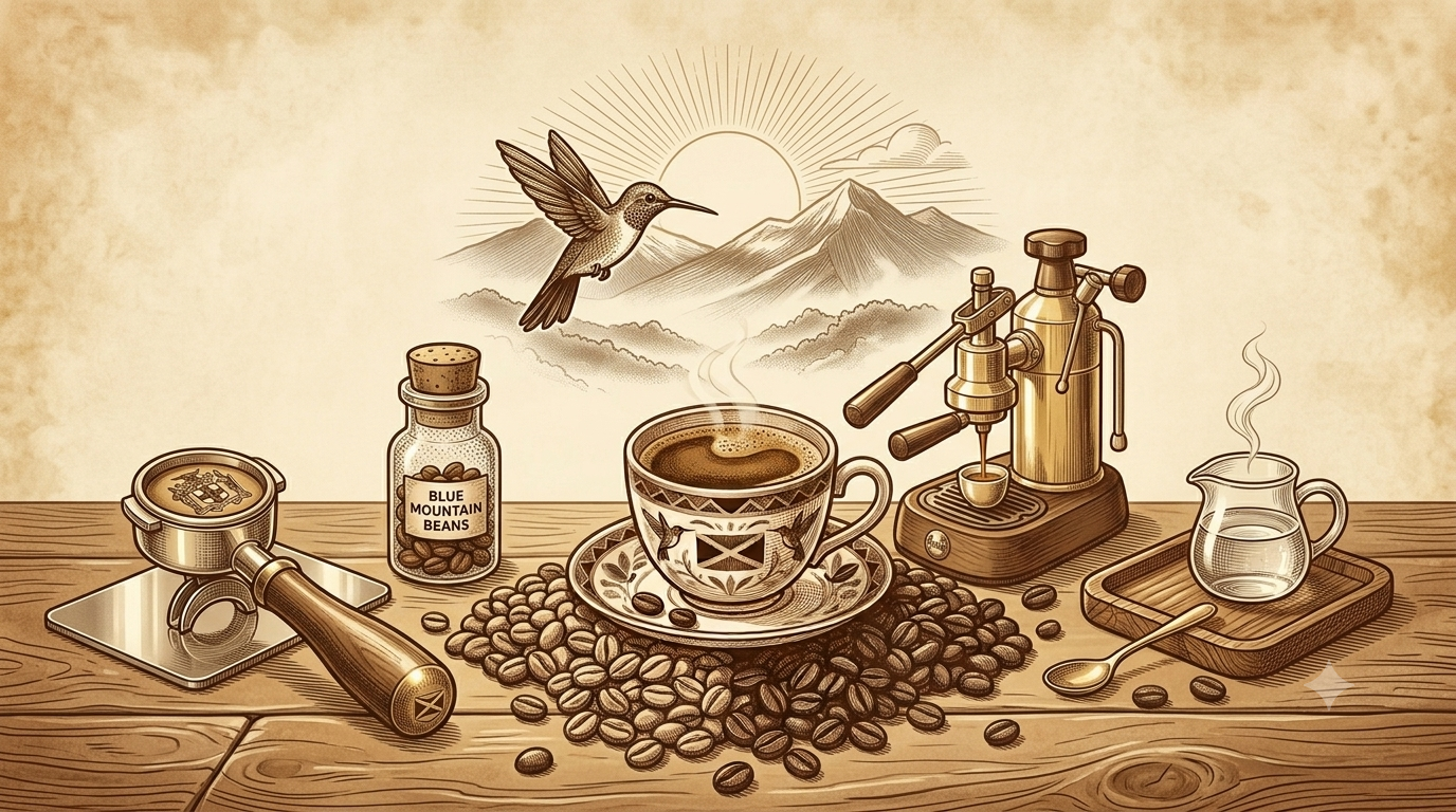 Making Espresso with Blue Mountain Coffee