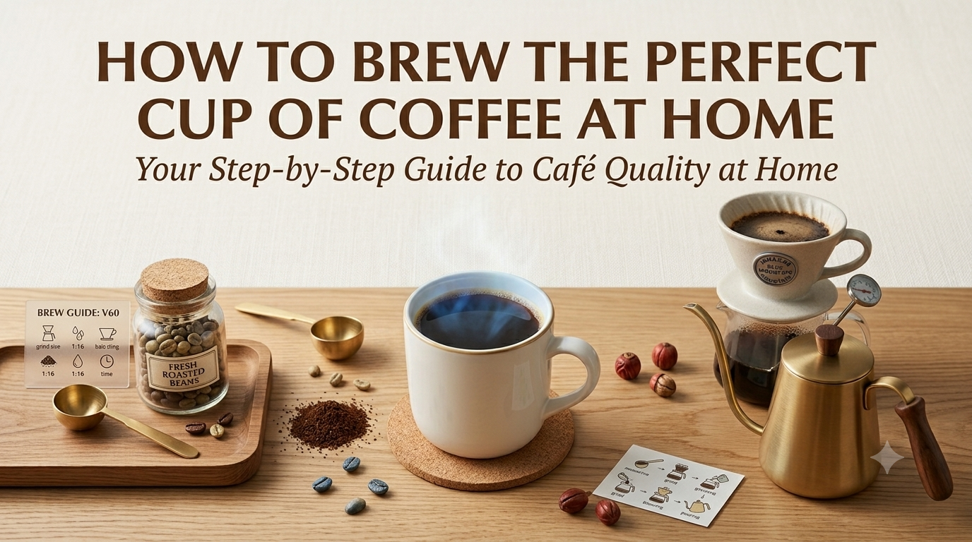 How to Brew the Perfect Cup of Coffee at Home