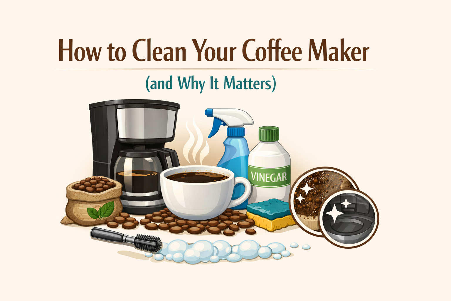 How to Clean Your Coffee Maker (and Why It Matters)