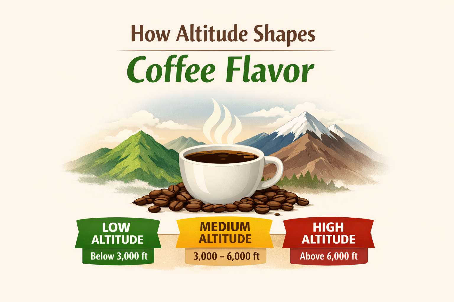 How Altitude Shapes Coffee Flavor
