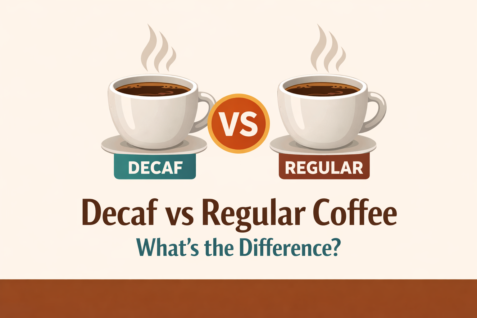 Decaf vs Regular Coffee: What's the Difference?