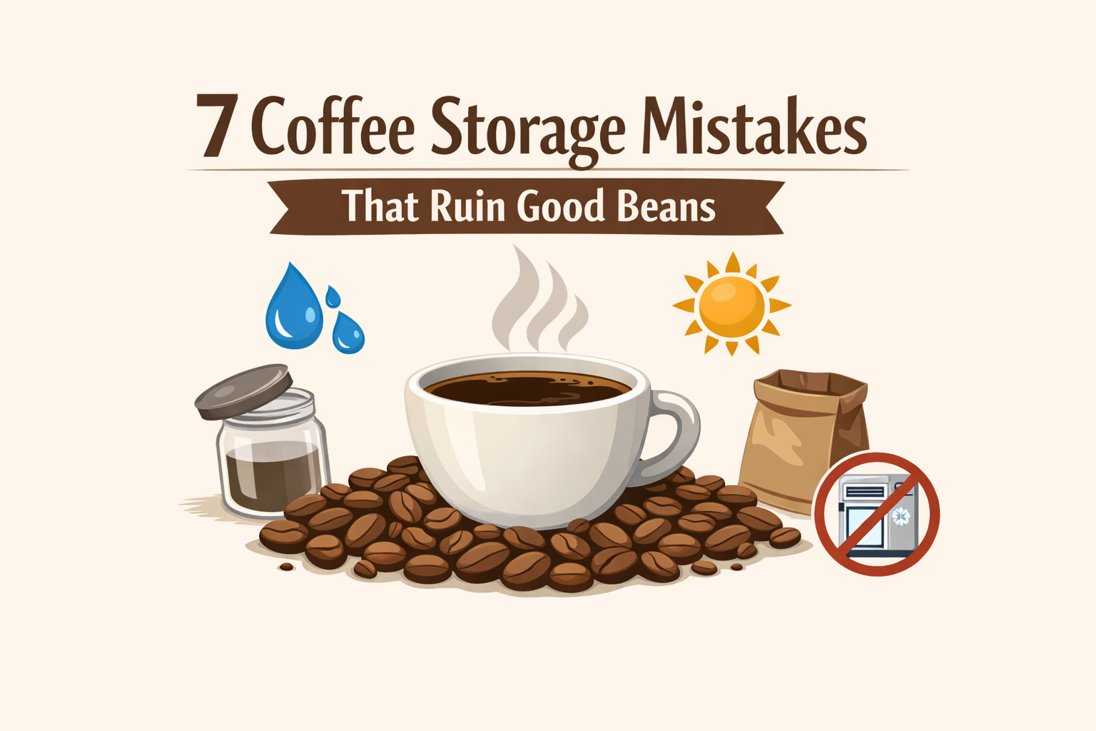 7 Coffee Storage Mistakes That Ruin Good Beans