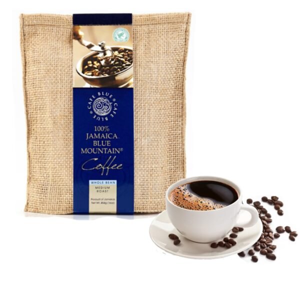 Blue Mountain-Jamaica Blue Mountain Coffee Whole Beans-16oz